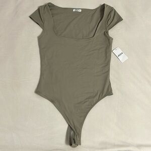 Ardene contour square neck bodysuit